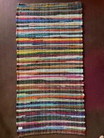 Ibiza vintage Tapis "Chindi" voddenkleed 70x140 cm, handmade, Ibiza Rag Rug, Rechthoekig, Rood, Nieuw