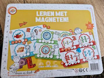 Leren met magneten beschikbaar voor biedingen