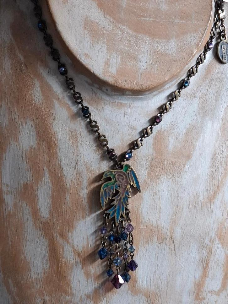 Mooie ketting KONPLOTT phoenix 20.00 euro, Sieraden, Tassen en Uiterlijk, Kettingen, Zo goed als nieuw, Overige materialen, Overige kleuren