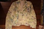 colbert groen met print, Maat 42/44 (L), Ophalen of Verzenden, Jasje, Gedragen