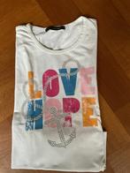 FORCA T-shirt met pailletjes aan de voorkant, Ophalen of Verzenden, Zo goed als nieuw, Maat 38/40 (M), Korte mouw