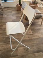 Barkruk ikea wit nieuw, Ophalen, Met voetsteun, 60 tot 90 cm, Nieuw