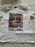 2 witte shirts Alix the Label met opdruk, Maat 38/40 (M), Verzenden, Wit, Korte mouw