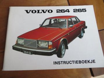 Instructieboek Volvo 264, Volvo 265 1975, type 76, zeer mooi beschikbaar voor biedingen