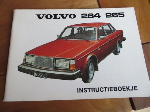 Instructieboek Volvo 264, Volvo 265 1975, type 76, zeer mooi, Auto diversen, Handleidingen en Instructieboekjes, Ophalen of Verzenden