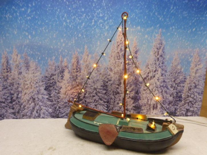 dickensville elfsteden Snekerpan kerstdorp boot accessoire, Diversen, Kerst, Zo goed als nieuw, Ophalen