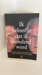 Royce de Vries - Ik beloof je dat ik honderd word, Ophalen of Verzenden, Zo goed als nieuw, Royce de Vries; Peter R. de Vries
