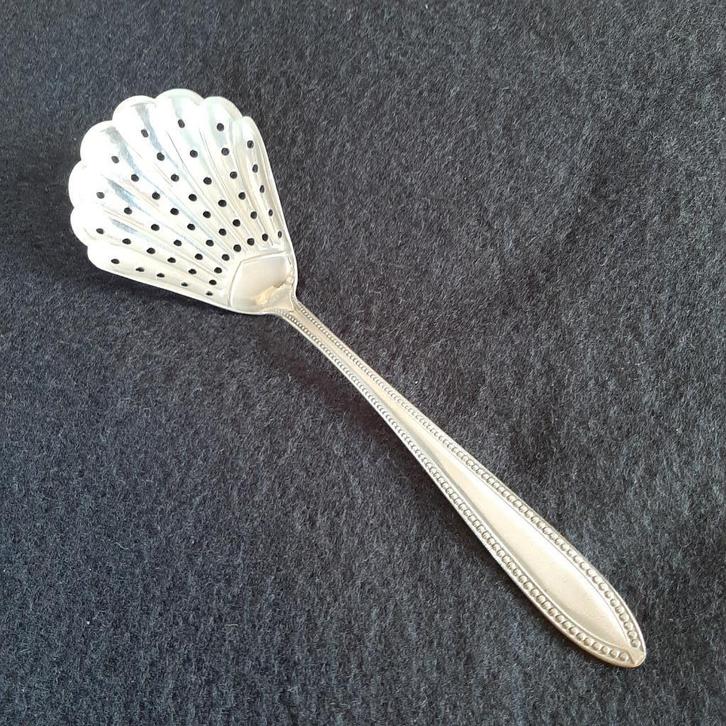 Antieke suikerstrooier,  gemerkt Alpacca, Antiek en Kunst, Antiek | Keukenbenodigdheden, Ophalen