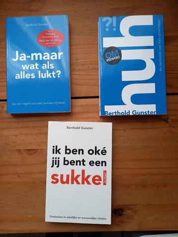 Ja Maar, Omdenken, Ik ben oké, Jij  Sukkel Berthold Gunster beschikbaar voor biedingen
