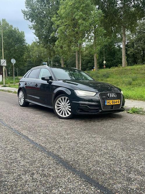 Audi A3 1.4 Tfsi 204pk E-tron Phev S Tronic 2015 Zwart, Auto's, Audi, Particulier, A3, ABS, Adaptieve lichten, Adaptive Cruise Control