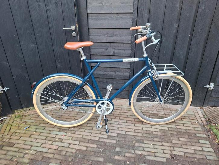 Veloretti Cafechaser Herenfiets 61cm Blue Yonder, Fietsen en Brommers, Fietsen | Heren | Herenfietsen, Gebruikt, Overige merken