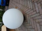 10 lampbollen met fitting  op aluminium voet voor paal monta, Tuin en Terras, Buitenverlichting, Ophalen, Gebruikt, Aluminium