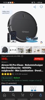 Robot stofzuiger Airson, Ophalen of Verzenden, Robotstofzuiger, Reservoir, 1600 tot 2000 watt