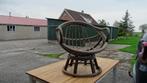 Manou draaistoel, Huis en Inrichting, Stoelen, Ophalen, Gebruikt, Bruin, Riet of Rotan