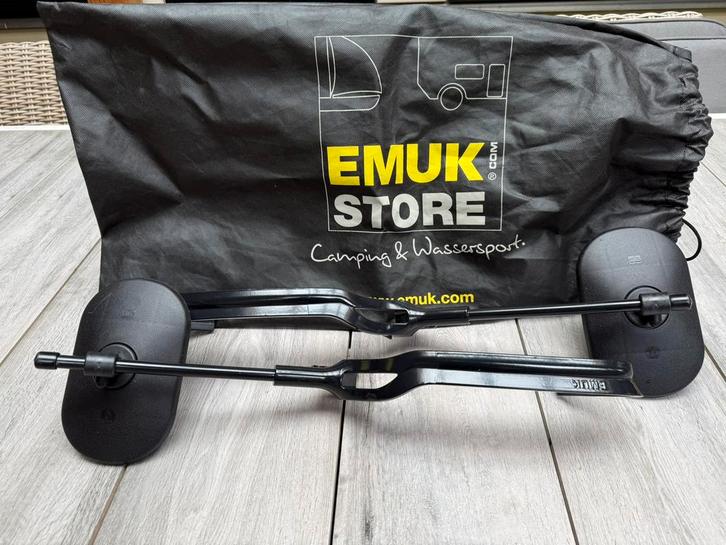 Te koop nog bijna nieuwe Emuk caravanspiegels, Auto-onderdelen, Spiegels, Audi, Gebruikt, Ophalen