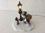 Disney scrooge - beeldje met verlichting - kerstdorp -, Verzamelen, Ophalen, Donald Duck, Zo goed als nieuw, Beeldje of Figuurtje