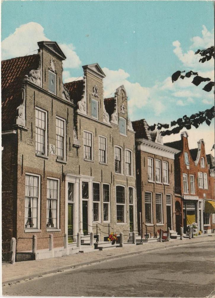 BLOKZIJL Gevels (Met Wolken), Verzamelen, Ansichtkaarten | Nederland, Gelopen, Overijssel, 1960 tot 1980, Verzenden