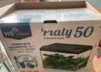 Aquarium Platy 50 wit, Dieren en Toebehoren, Vissen | Aquaria en Toebehoren, Ophalen of Verzenden, Nieuw, Leeg aquarium