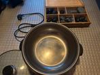 Hotstone massage set met heater!, Ophalen of Verzenden, Zo goed als nieuw, Hotstone