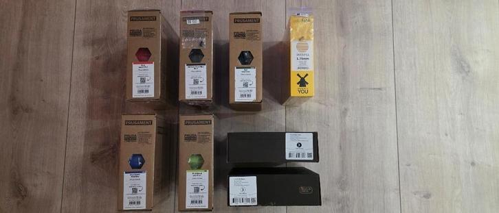 Diverse Filament (oa. Prusa) + 2 Nozzles, Computers en Software, 3D-printerbenodigheden, Nieuw, Ophalen of Verzenden