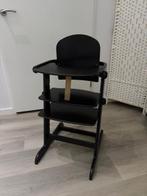 Geuther meegroeistoel (hout-bruin), Ophalen, Gebruikt, Meegroeistoel, Afneembaar eetblad