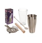 Cocktailshakerset - 5 delig, Verzamelen, Glas en Borrelglaasjes, Ophalen of Verzenden, Nieuw, Overige typen