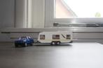 Siku auto + caravan, Hobby en Vrije tijd, Modelauto's | 1:50, Ophalen of Verzenden, Gebruikt, Auto, SIKU
