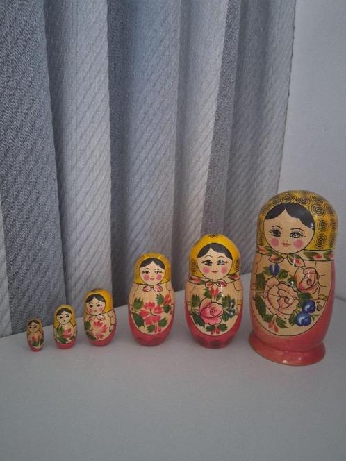 Matroesjka poppen, Verzamelen, Poppen, Zo goed als nieuw, Pop, Ophalen of Verzenden