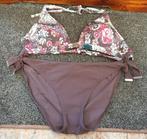 Calvin Klein prachtige bruin bikini broekje BH 34 C L, Bruin, Verzenden, Zo goed als nieuw, Bikini