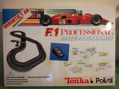 Racebaan Tonka Polistil F.1 Professional, Kinderen en Baby's, Speelgoed | Racebanen, Zo goed als nieuw, Elektrisch, Overige merken