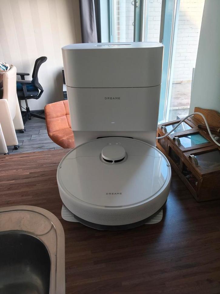 Dreame D10 plus Gen2 Robotstofzuiger, Witgoed en Apparatuur, Stofzuigers, Gebruikt, Robotstofzuiger, Minder dan 1200 watt, Reservoir