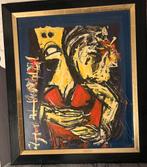 Mooi Herman brood stijl schilderij, Antiek en Kunst, Kunst | Schilderijen | Abstract, Ophalen