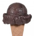 IJsje verrijdbaar 160 cm - bol ijs choco schepijs polyester, Ophalen, HorecaBeelden, Nieuw, HorecaBeelden