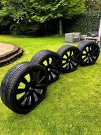 Complete set 22” Onyx black turbine velgen met winterbanden, Auto-onderdelen, Banden en Velgen, Ophalen, Gebruikt, 285 mm, Banden en Velgen