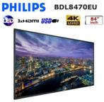 Philips BDL8470EU 84" 4K UHD Signage Display (Nieuw in doos), Computers en Software, Monitoren, Ophalen, VGA, Ingebouwde speakers