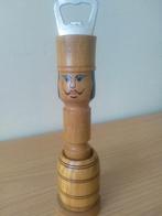 Flesopener met mannetje in een ton, Ophalen of Verzenden, Zo goed als nieuw