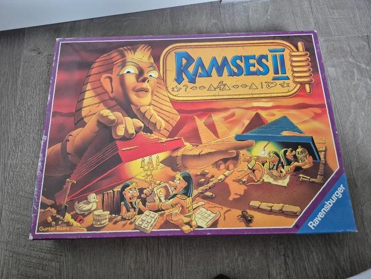 Bordspel Ramses II, Hobby en Vrije tijd, Gezelschapsspellen | Bordspellen, Gebruikt, Ophalen of Verzenden