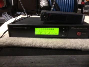 Sennheiser EW 100 met Beltpack  en ontvanger in D band beschikbaar voor biedingen