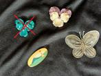 3 broches €15,-    5,- per stuk, Overige materialen, 4 tot 7 cm, Ophalen of Verzenden, Zo goed als nieuw