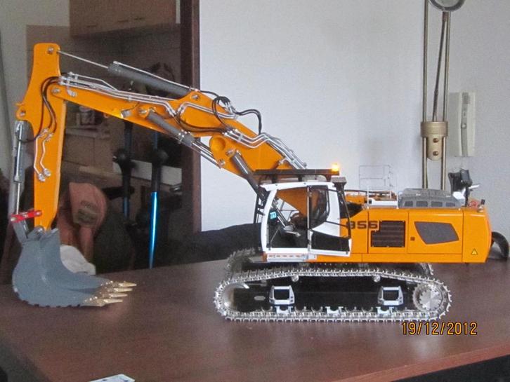 lesu liebherr 956 plus extra  1/14 LEZEN, Hobby en Vrije tijd, Modelbouw | Radiografisch | Auto's, Nieuw, Onderdeel, Overige schalen