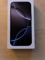 Iphone 16 Pro Black 128GB gesealed, Ophalen of Verzenden, Nieuw, Zwart, 128 GB
