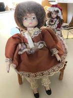 Porselein popje., Verzamelen, Poppen, Ophalen of Verzenden, Zo goed als nieuw, Pop