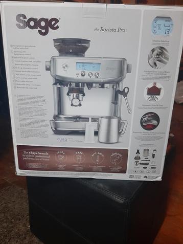 Sage the Barista Pro - Nieuw in Doos! beschikbaar voor biedingen