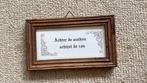 Achter de Wolken schijnt de Zon // 13x7.5 cm, Ophalen of Verzenden