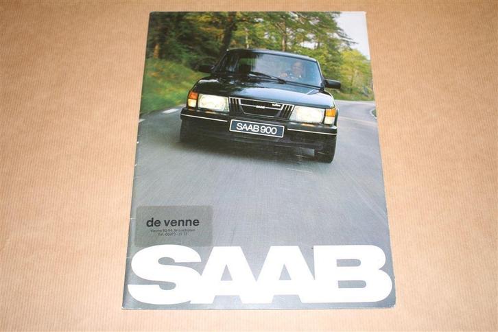 Grote reclame-uitgave Saab 900 - 1981, Boeken, Auto's | Folders en Tijdschriften, Zo goed als nieuw, Overige merken, Ophalen of Verzenden