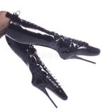 Ballet heels, Kleding | Dames, Hoge laarzen, Verzenden, Zwart, Nieuw