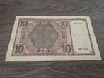 Net biljet 10 gulden Zeeuws Meisje, 1924, Ophalen of Verzenden, 10 gulden