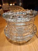 Brocant glazen theelichtje/ rechaud/ oud, Huis en Inrichting, Keuken | Servies, Glas of Glazen, Ophalen of Verzenden, Overige stijlen