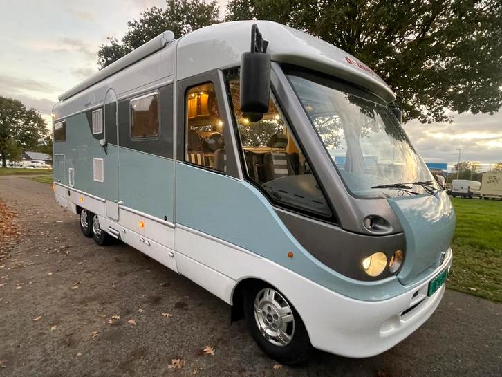 XXL Dethleffs Premium Class I7876 tandemasser AIRCO, Caravans en Kamperen, Campers, Bedrijf, meer dan 6, Integraal, Dethleffs