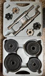 Gewichtenset met koffer Domyos, Sport en Fitness, Fitnessmaterialen, Ophalen, Gebruikt